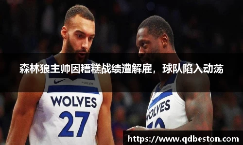 森林狼主帅因糟糕战绩遭解雇，球队陷入动荡